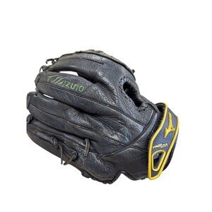Mizuno GPL1250F1 PowerLock Black Leather Baseball Glove SKU 8249